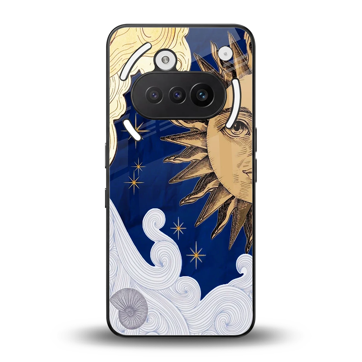 Solar Bliss back phone cover | glass case for nothing phone 3a