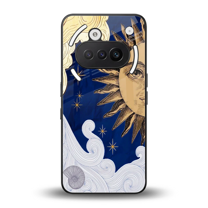 Solar Bliss back phone cover | glass case for nothing phone 3a