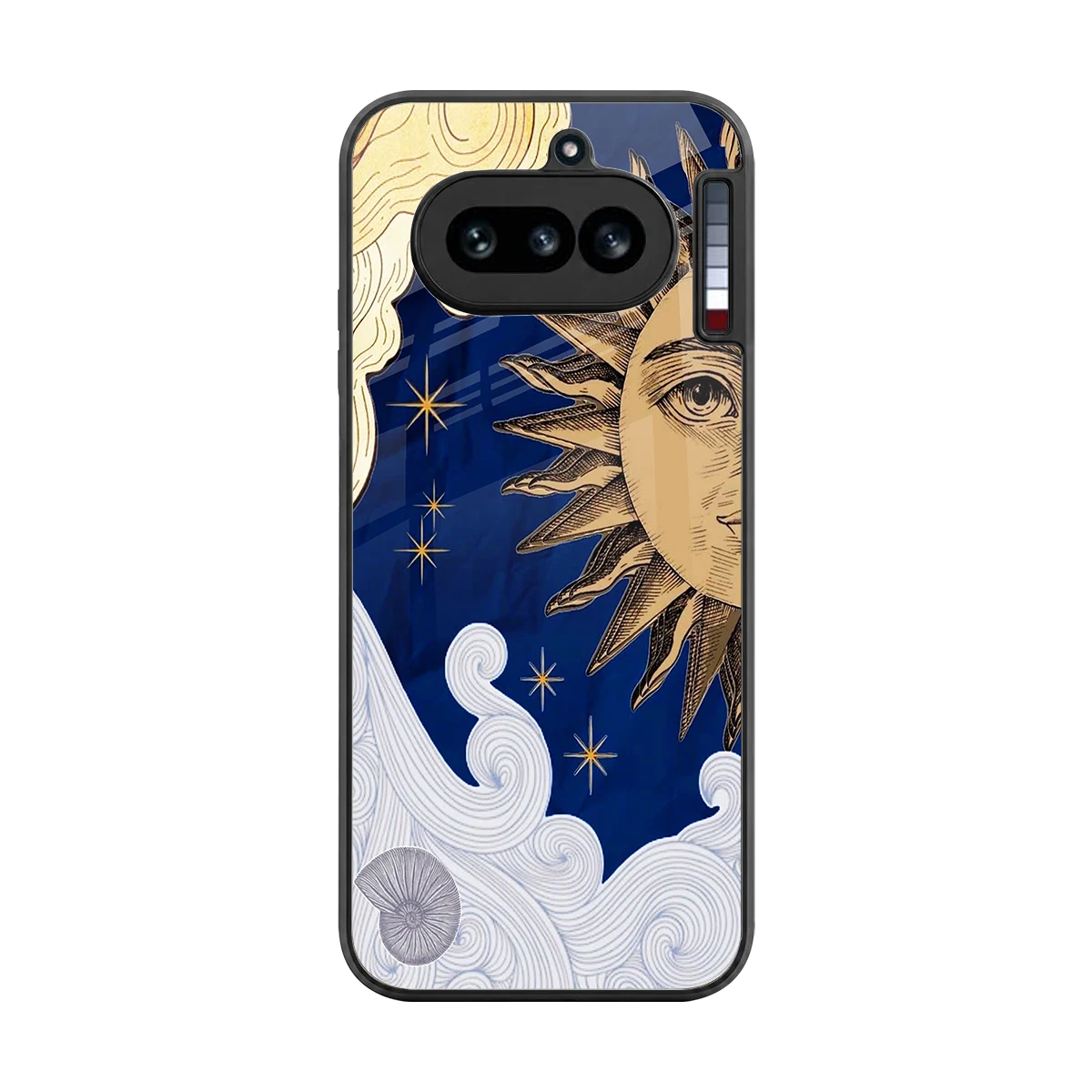 Solar Bliss back phone cover | glass case for nothing phone 4a