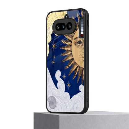 Solar Bliss nothing phone 4a mobile cover | shockproof glass phone case