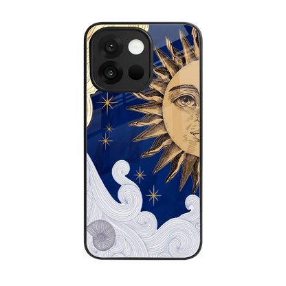 Solar Bliss back phone cover | glass case for oneplus 13s