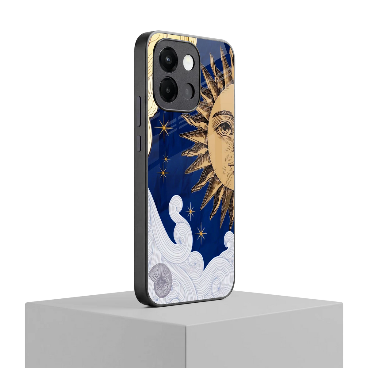 Solar Bliss oneplus 13s mobile cover | shockproof glass phone case