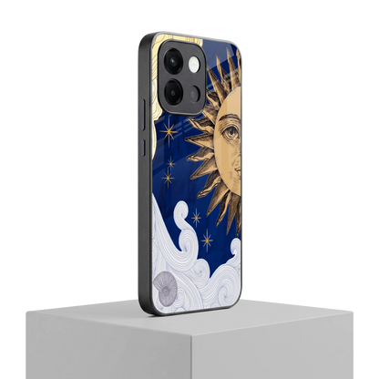 Solar Bliss oneplus 13s mobile cover | shockproof glass phone case