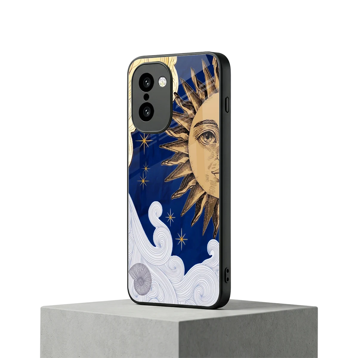Solar Bliss oneplus 15r mobile cover | shockproof glass phone case