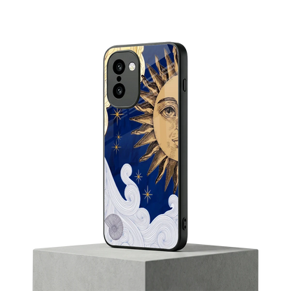 Solar Bliss oneplus 15r mobile cover | shockproof glass phone case