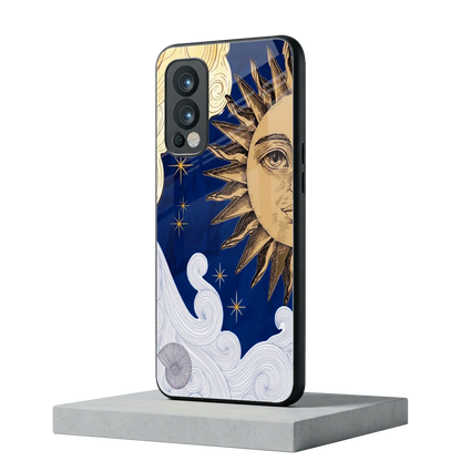 Solar Bliss oneplus nord 2 mobile cover | shockproof glass phone case