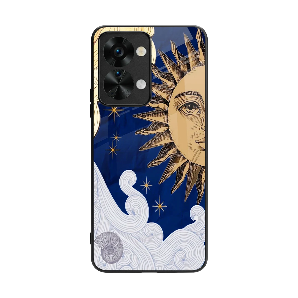 Solar Bliss back phone cover | glass case for oneplus nord 2t