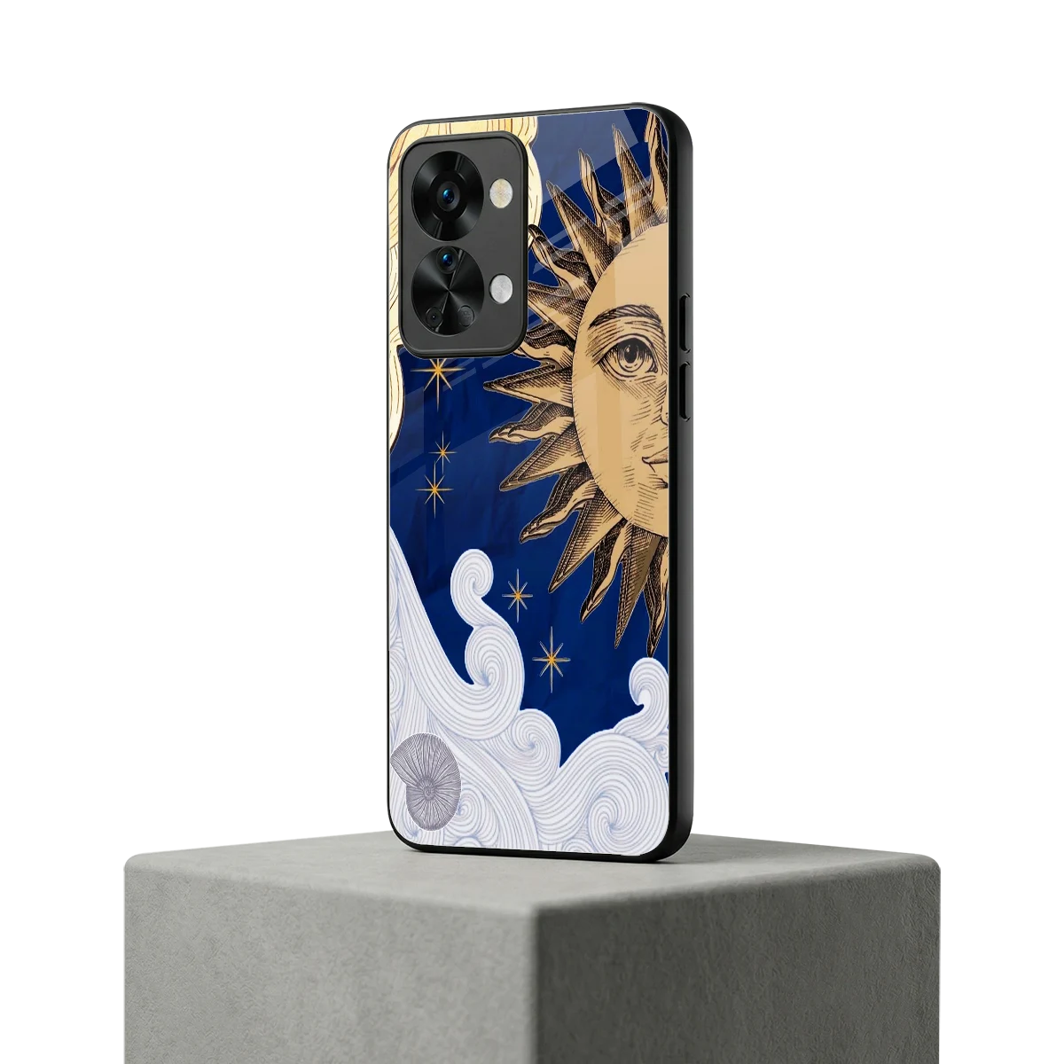 Solar Bliss oneplus nord 2t mobile cover | shockproof glass phone case