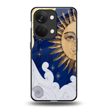 Solar Bliss back phone cover | glass case for oneplus nord 3