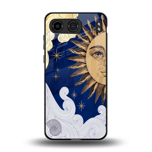Solar Bliss back phone cover | glass case for oneplus nord 4