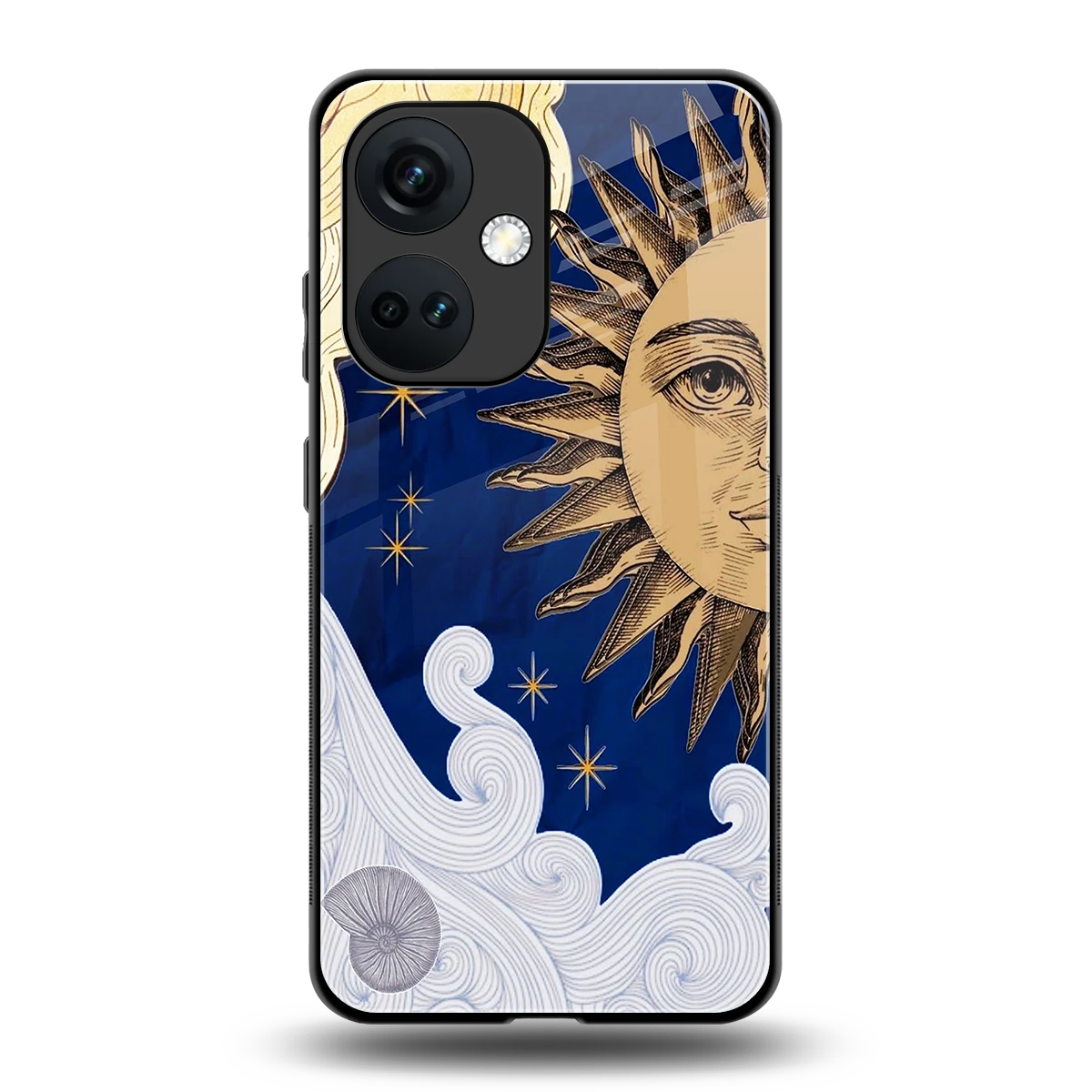 Solar Bliss back phone cover | glass case for oneplus nord ce 3