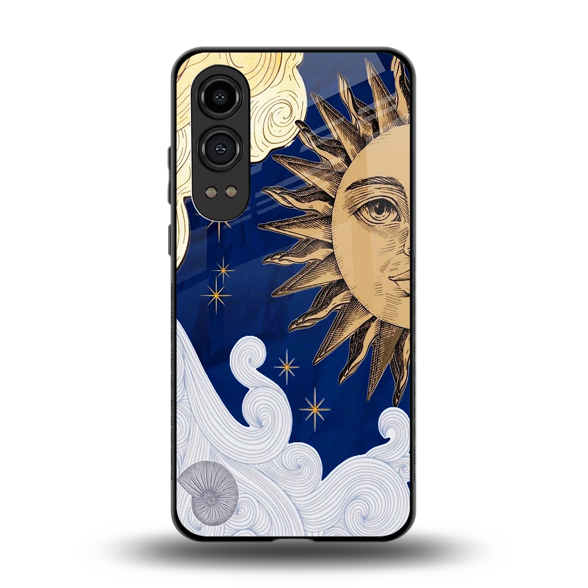 Solar Bliss back phone cover | glass case for oneplus nord ce 4 lite