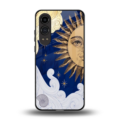 Solar Bliss back phone cover | glass case for oneplus nord ce 4 lite