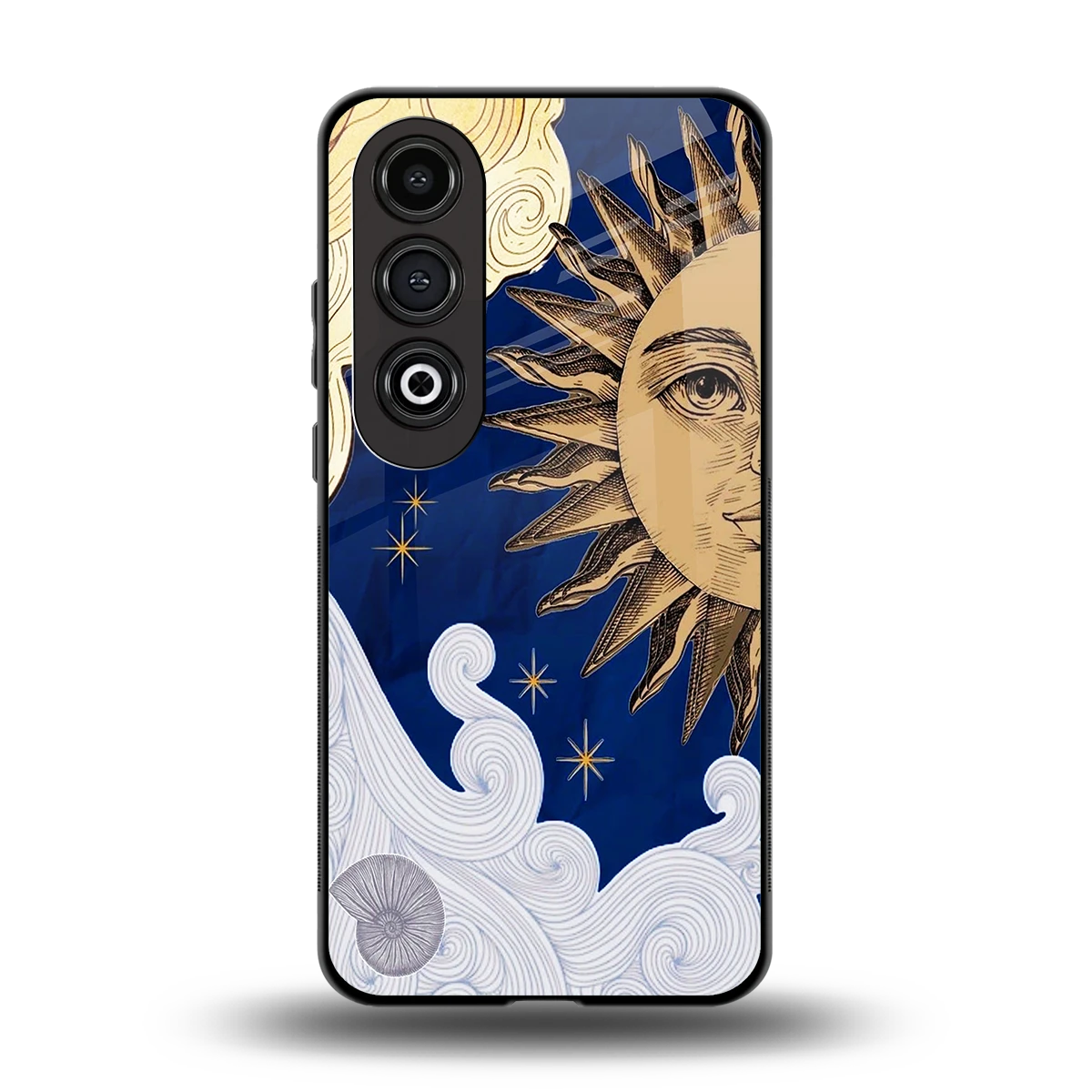 Solar Bliss back phone cover | glass case for oneplus nord ce 4