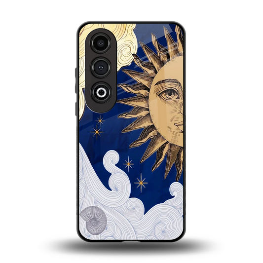 Solar Bliss back phone cover | glass case for oneplus nord ce 4