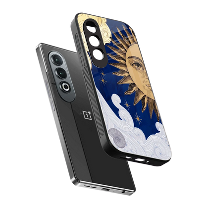 Solar Bliss sleek oneplus nord ce 4 cover with tempered glass back and TPU edges