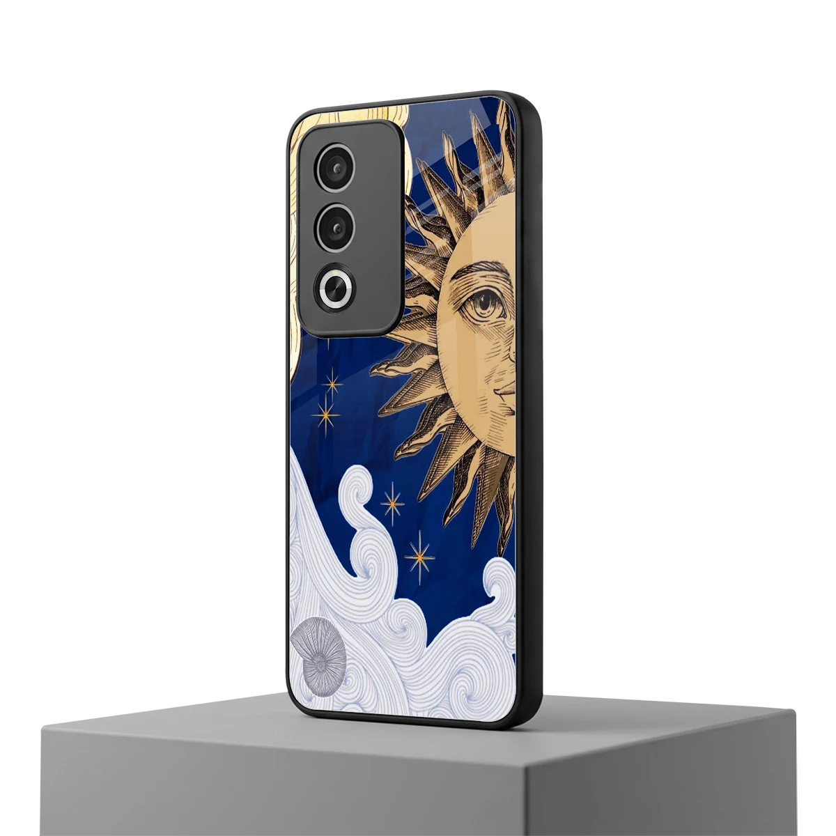 Solar Bliss oppo a3 pro mobile cover | shockproof glass phone case
