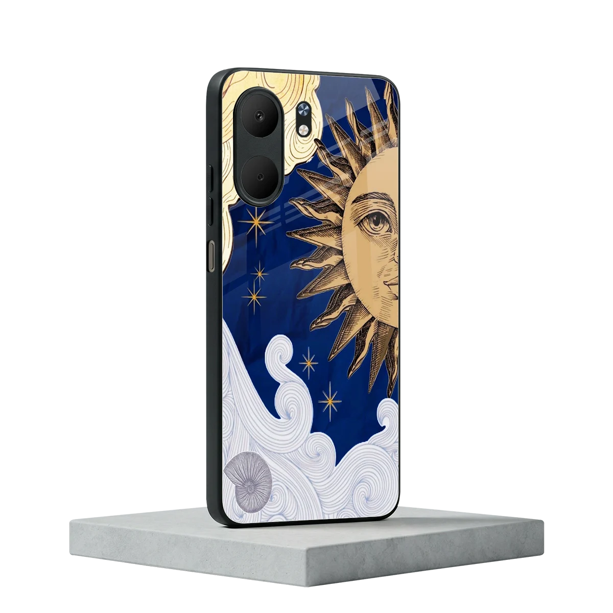 Solar Bliss oppo a5x 5g mobile cover | shockproof glass phone case