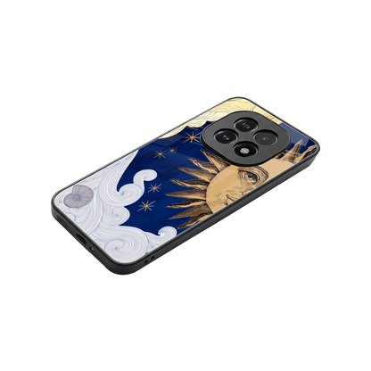 Solar Bliss stylish phone case for oppo f29 5g | glossy glass and slim fit