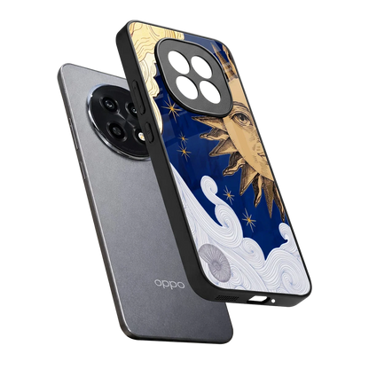Solar Bliss sleek oppo f29 pro 5g cover with tempered glass back and TPU edges