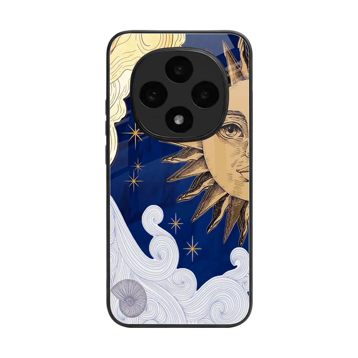 Solar Bliss back phone cover | glass case for oppo f31 pro 5g
