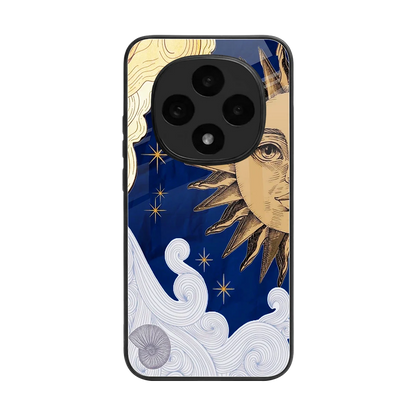 Solar Bliss back phone cover | glass case for oppo f31 pro 5g
