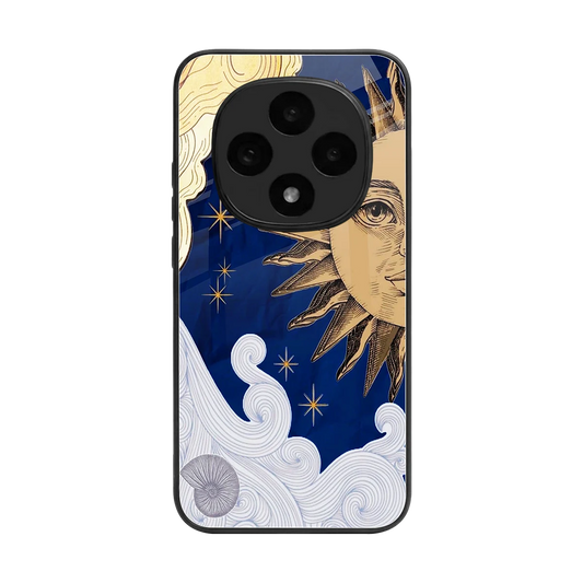 Solar Bliss back phone cover | glass case for oppo f31 pro 5g