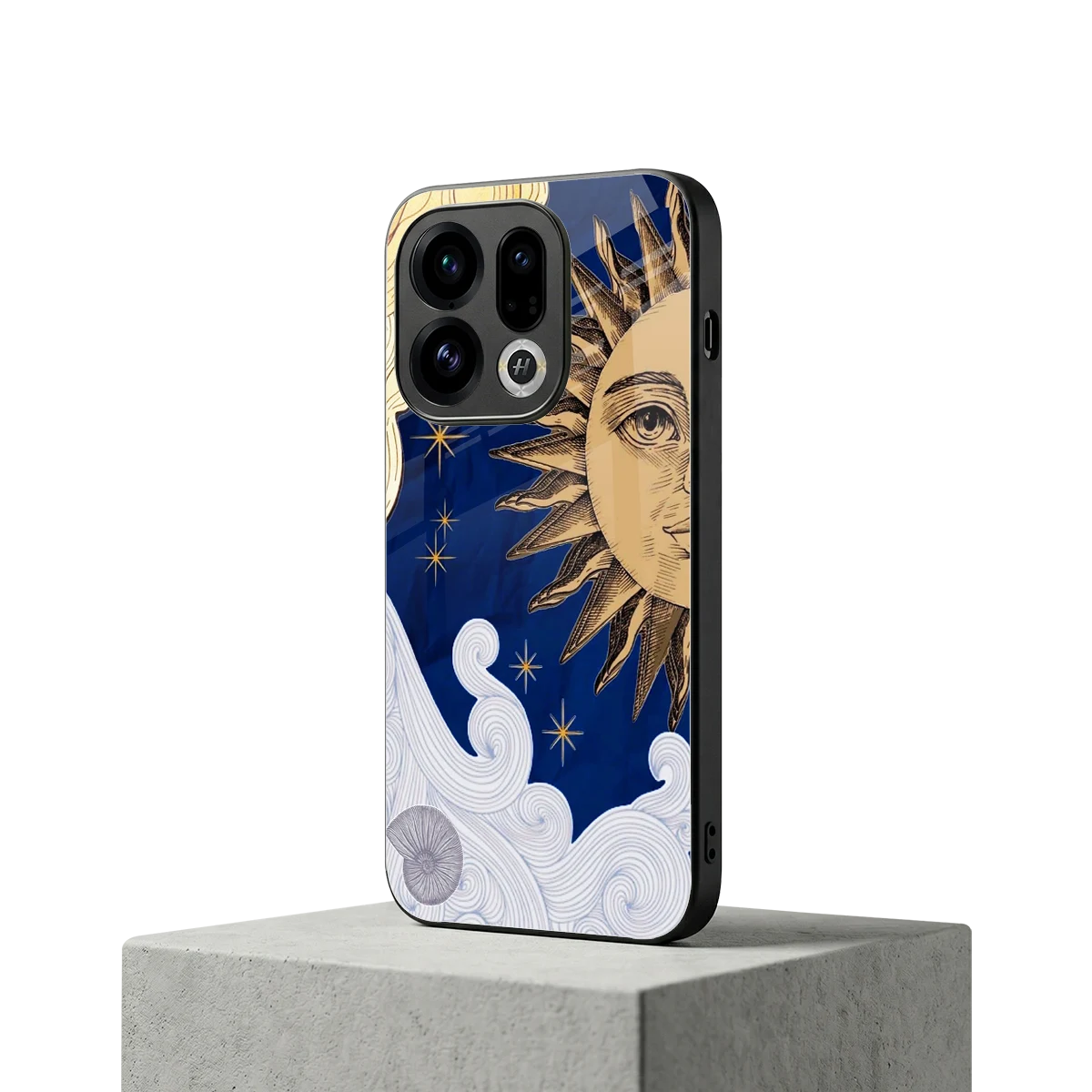 Solar Bliss oppo find x9 mobile cover | shockproof glass phone case
