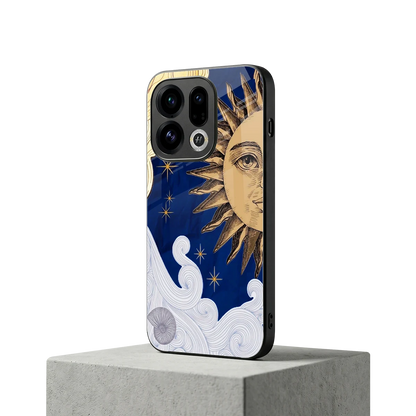 Solar Bliss oppo find x9 mobile cover | shockproof glass phone case