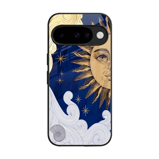 Solar Bliss back phone cover | glass case for google pixel 10