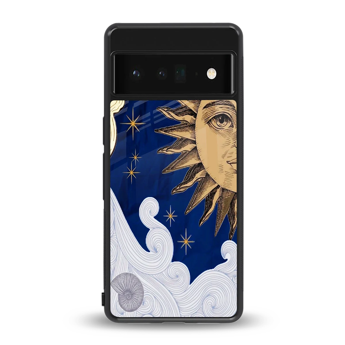 Solar Bliss back phone cover | glass case for google pixel 6 pro