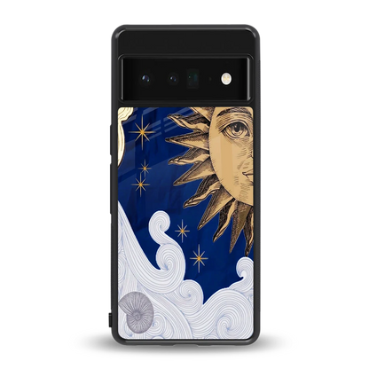 Solar Bliss back phone cover | glass case for google pixel 6 pro