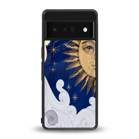 Solar Bliss back phone cover | glass case for google pixel 6 pro