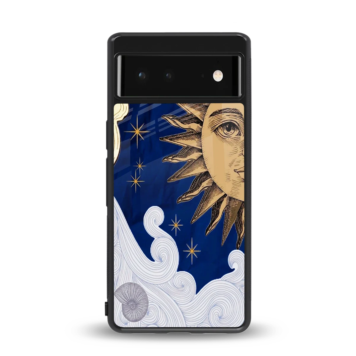 Solar Bliss back phone cover | glass case for google pixel 6a