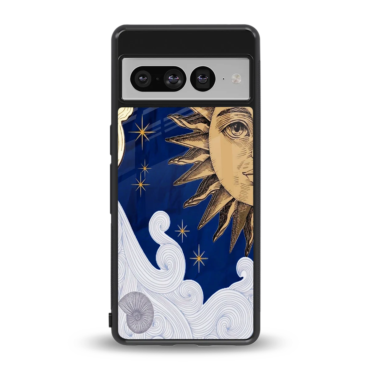 Solar Bliss back phone cover | glass case for google pixel 7 pro