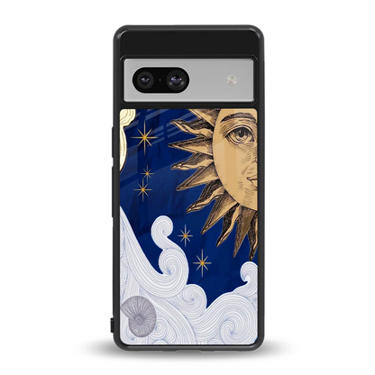 Solar Bliss back phone cover | glass case for google pixel 7