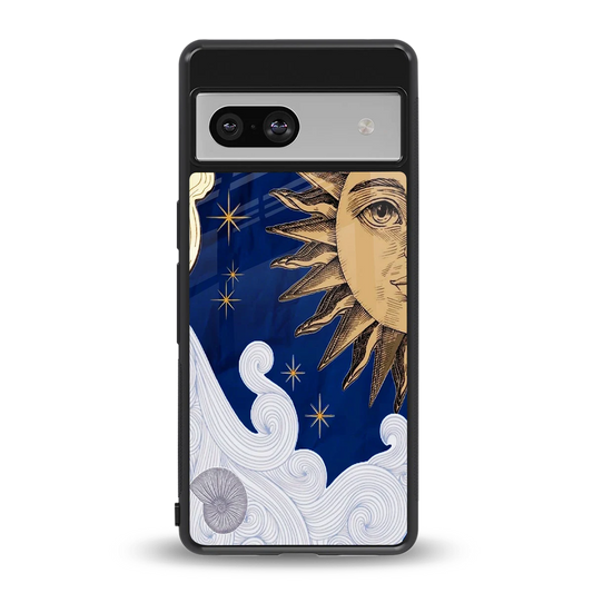 Solar Bliss back phone cover | glass case for google pixel 7
