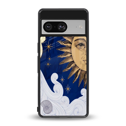 Solar Bliss back phone cover | glass case for google pixel 8