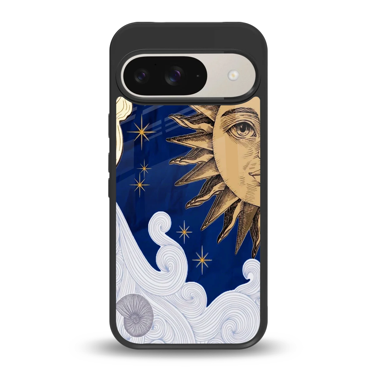 Solar Bliss back phone cover | glass case for google pixel 9