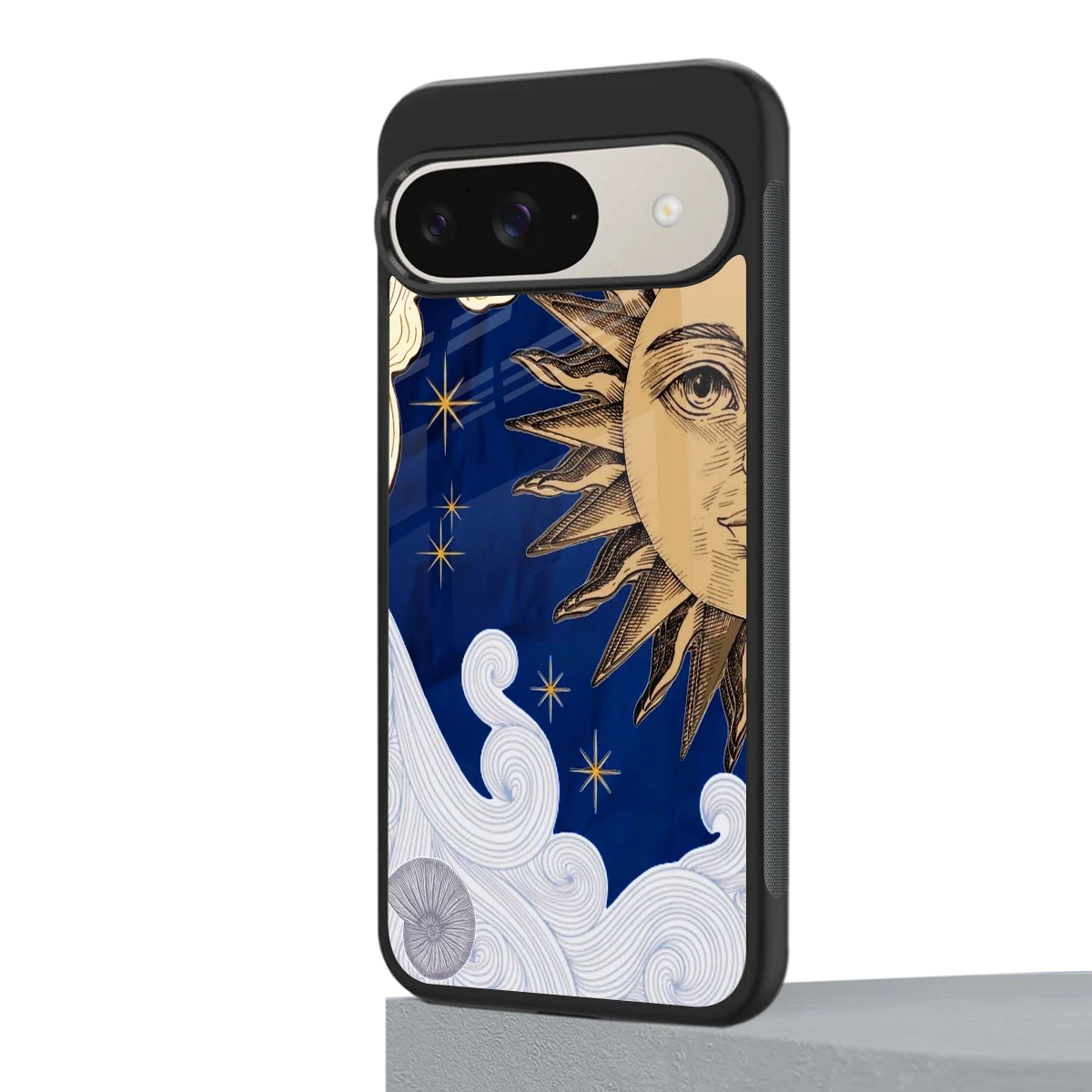 Solar Bliss google pixel 9 mobile cover | shockproof glass phone case
