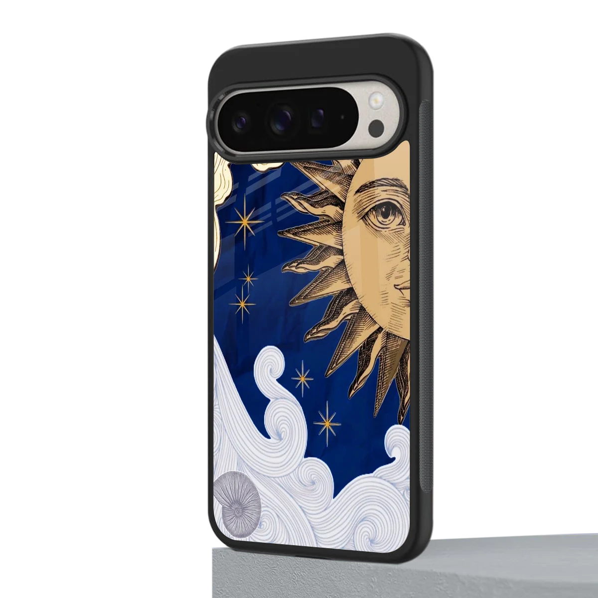 Solar Bliss google pixel 9 pro mobile cover | shockproof glass phone case