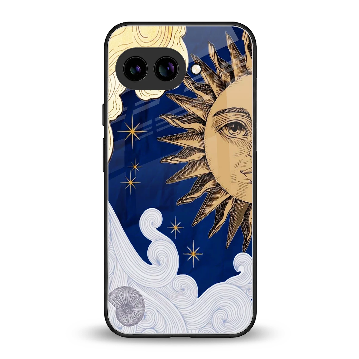 Solar Bliss back phone cover | glass case for google pixel 9a
