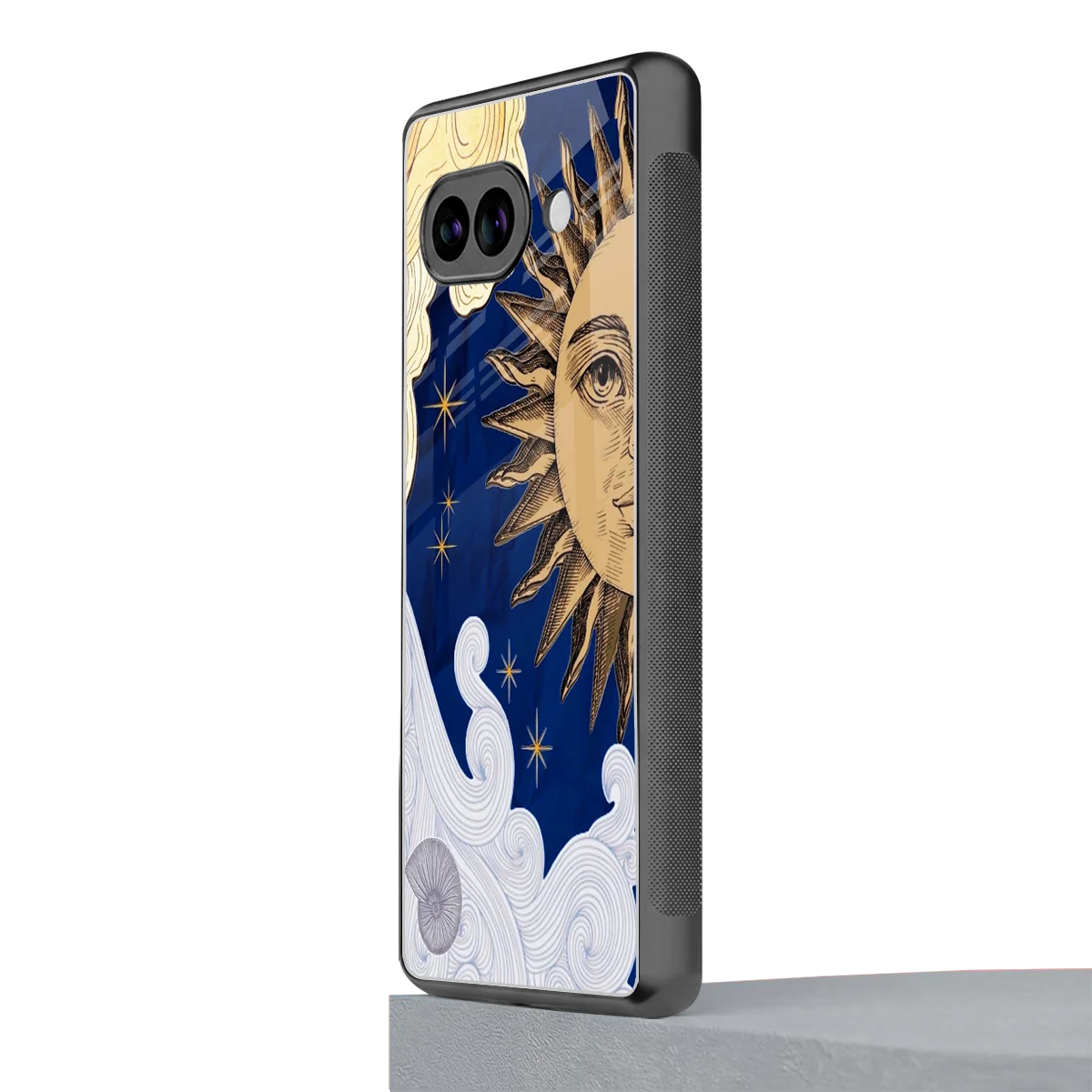 Solar Bliss google pixel 9a mobile cover | shockproof glass phone case