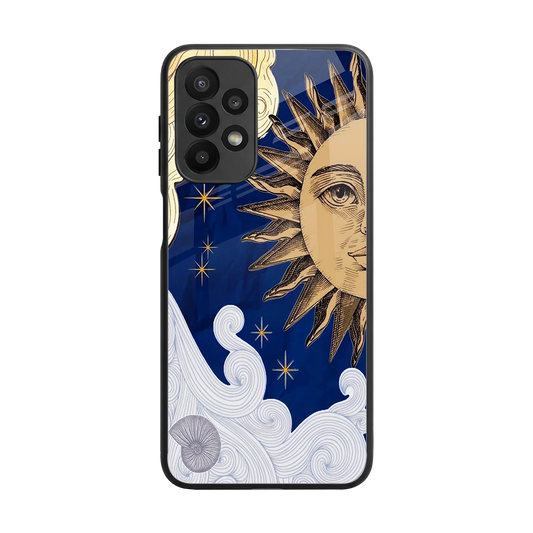 Solar Bliss back phone cover | glass case for samsung galaxy a23