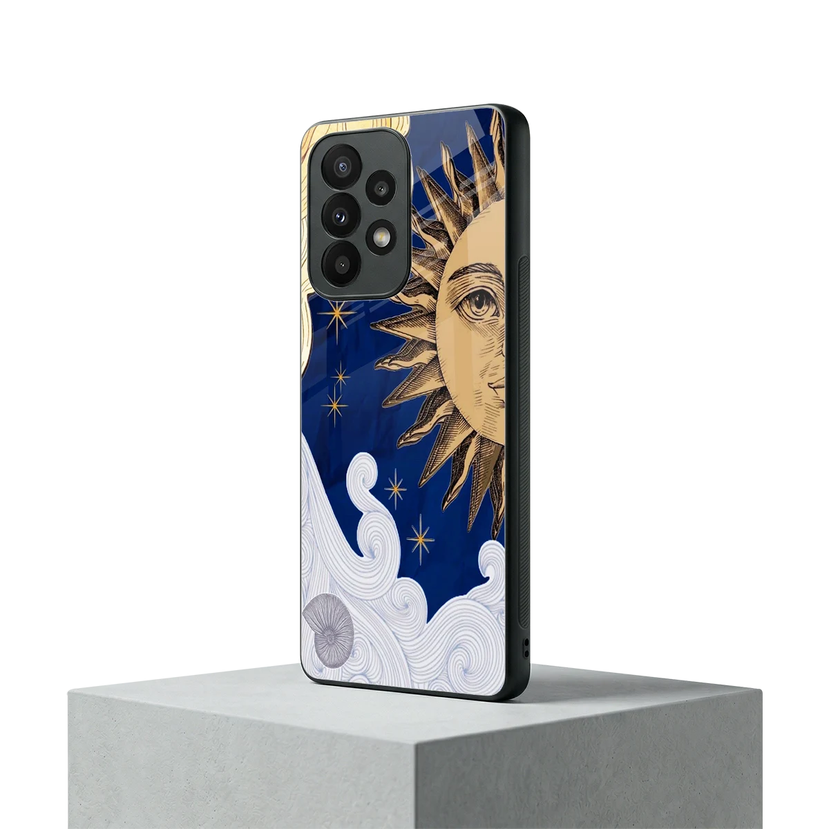 Solar Bliss samsung galaxy a23 mobile cover | shockproof glass phone case