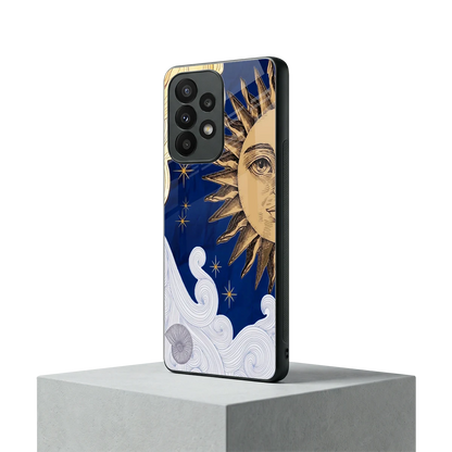 Solar Bliss samsung galaxy a23 mobile cover | shockproof glass phone case