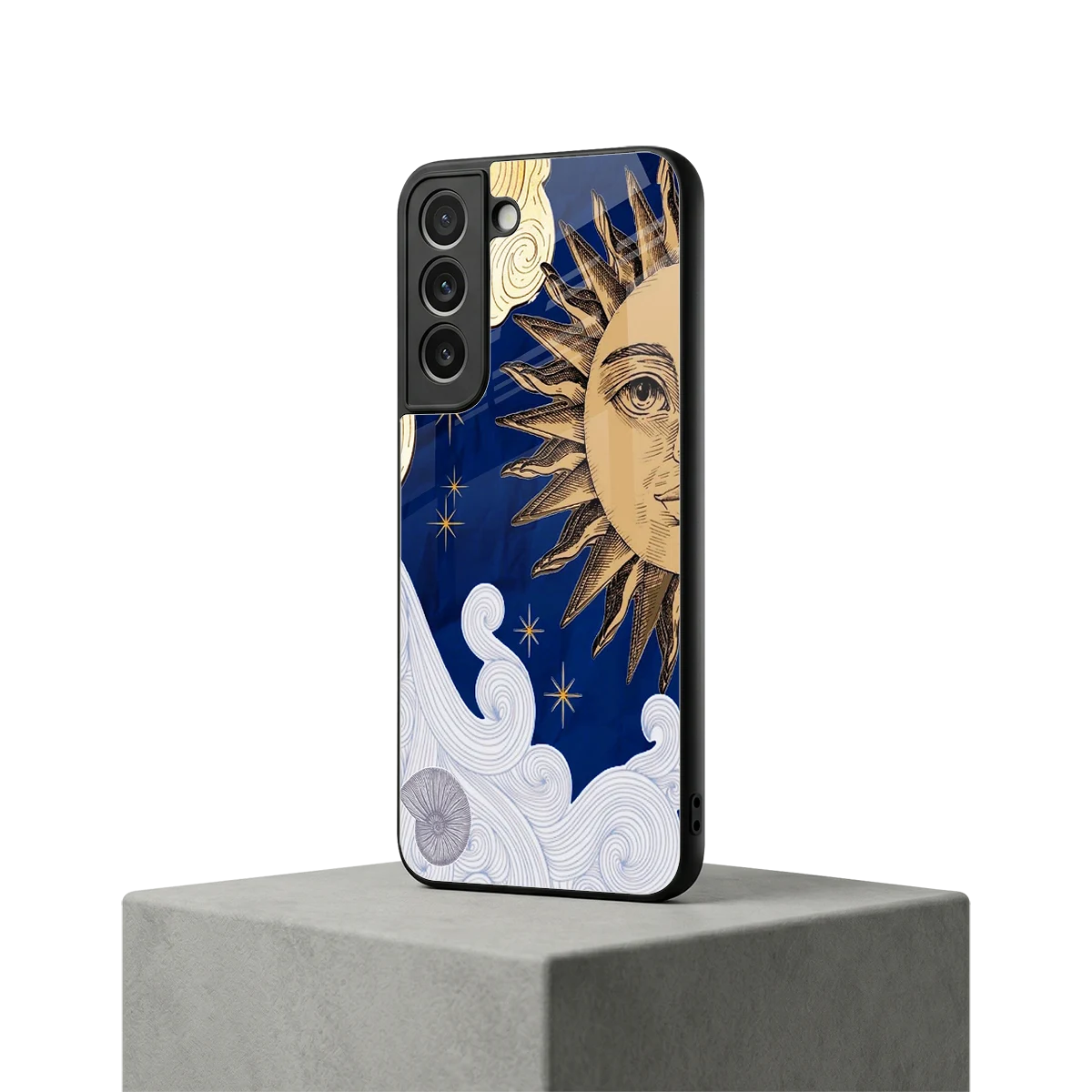 Solar Bliss samsung galaxy s22 mobile cover | shockproof glass phone case