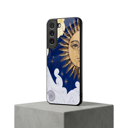 Solar Bliss samsung galaxy s22 mobile cover | shockproof glass phone case