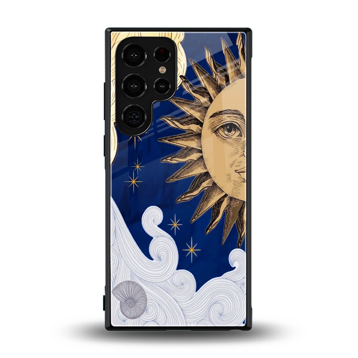 Solar Bliss back phone cover | glass case for samsung galaxy s24 ultra