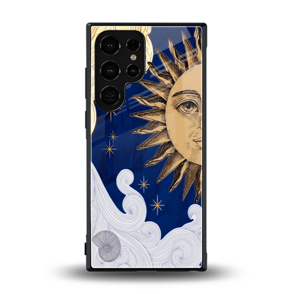 Solar Bliss back phone cover | glass case for samsung galaxy s24 ultra